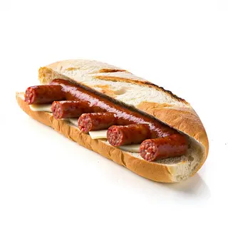 Bocadillo Caliente Longaniza