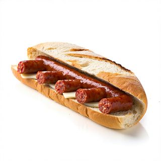 Bocadillo Caliente Longaniza