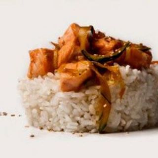 Salmon sakana don