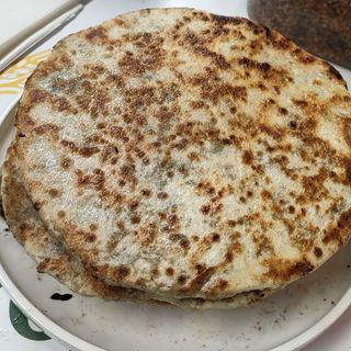 Focaccia con crauti cinesi