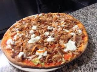 Pizza De Ternera Kebab (30 Cm.)