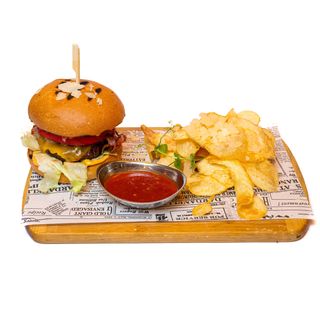 Телешки бургер