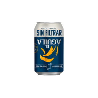 LATA AGUILA SIN FILTRAR 