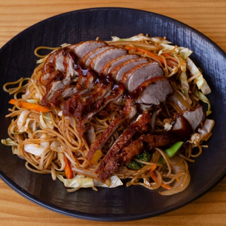 37F -Fideo de arroz con pato 