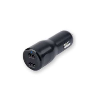 Wefix Cargador Doble Usb-C Para Mechero De Coche 40 W Negro - 3615993751234