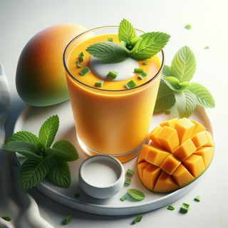 Koktajl mango z miętą 450ml