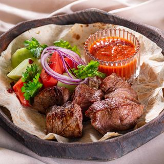 ბატკნის რბილი ხორცის მწვადი