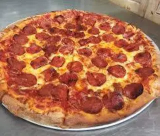 Double pepperoni pizza + Coca Cola