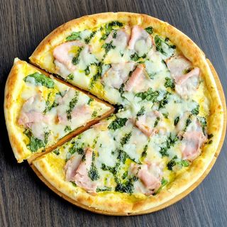 Пицца "Карбанара". 