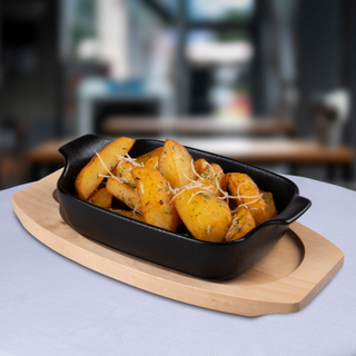 Cartofi copti cu marar si usturoi 200g