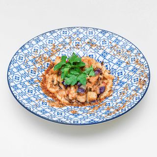 Busiate con pesce spada e melanzane