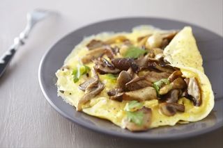 omelette aux champignons