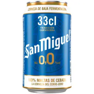 Cerveza San Miguel 0´0 (33 cl.)