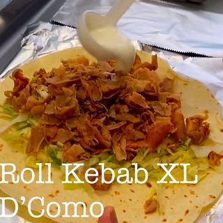 Rollo Kebab XL solo Carne