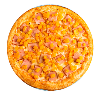 PIZZA DE HAWAIANA medio