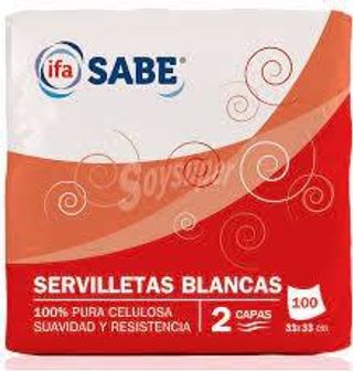 Servilletas 100 Unidades Doble Capa