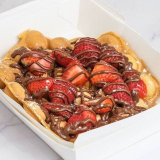 Waffle Original+Nutella+Morango