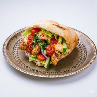 Pita De Schnitzel
