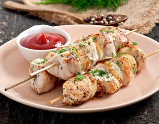 Шашлык из курицы 