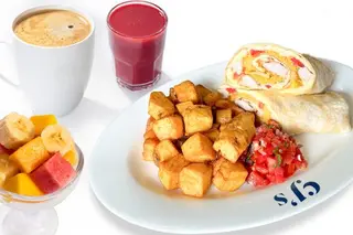 Chicken & Egg Wrap Combo (7AM - 12PM)