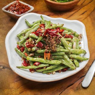 Dry Stir-Fried Beans