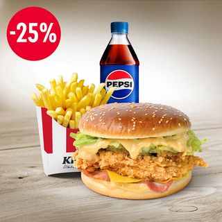 კომბო გრანდ რიჩარჯერ ბურგერი