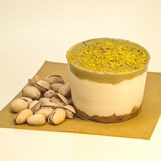 Cheesecake de pistacho