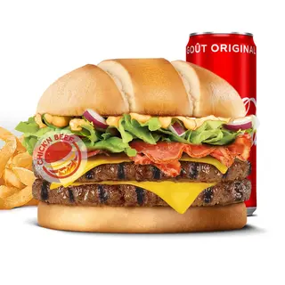 Menu Double Bacon