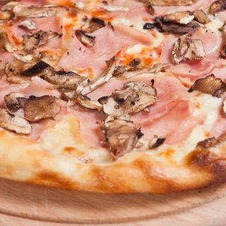 Bianca cotto e funghi