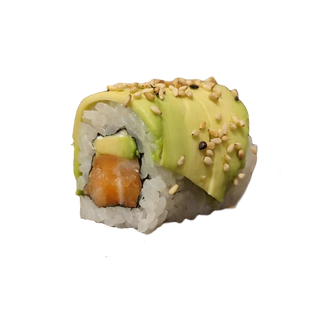 77.Rollo Aguacate Con Salmón (8 Pzs.)