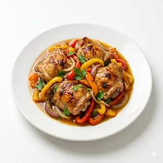 Pollo Con Pimientos