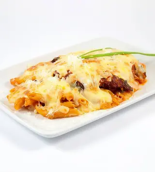 Poulet Parmigiana / Penne