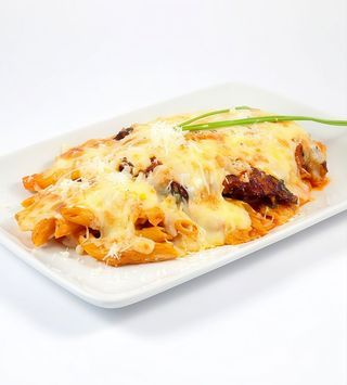 Poulet Parmigiana / Penne