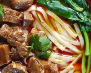 Duck And Beef Noodles Soup