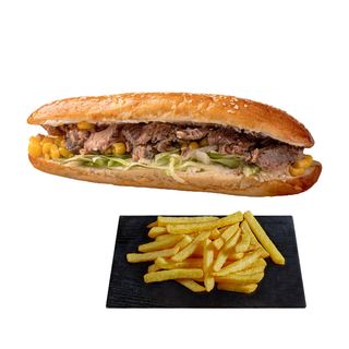 Sandwich à la viande hachée