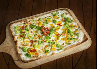 Podpłomyk cebula, boczek