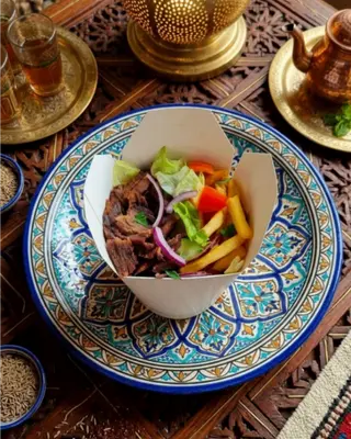 KRAFTOWA SHAWARMA WOŁOWA SMALL BOX