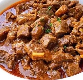 Beef curry