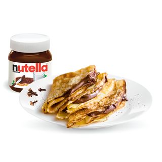 Crepes con Nutella