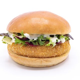 Chicken burger beach