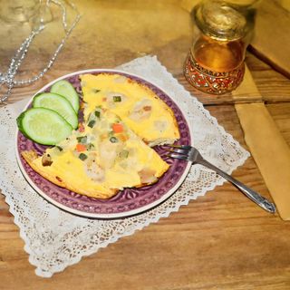 Омлет с куриной грудкой (350г)