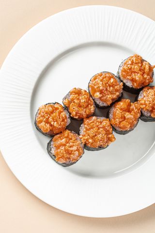 Тартар макі лосось кімчі