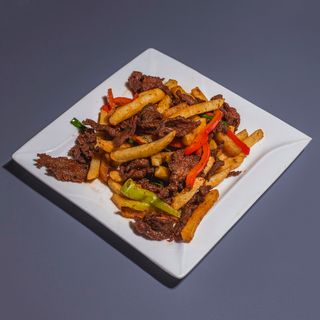 Фри с мясом