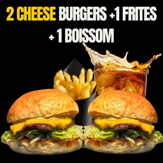 Combo Cheese burger x2