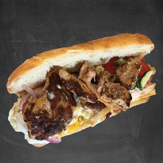 Sandwich pancetta porc