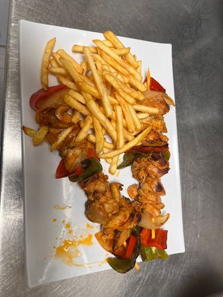 Dúo de pincho pollo