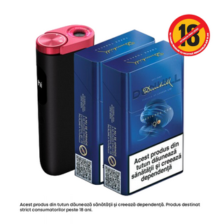 Starter Kit glo™ Hyper PRO Ruby Red + Dunhill designed for glo Topaz Tobacco