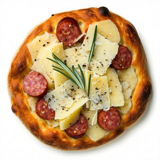 Patatona con salsiccia