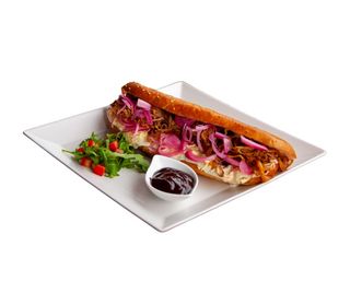 Pulled pork sendvič