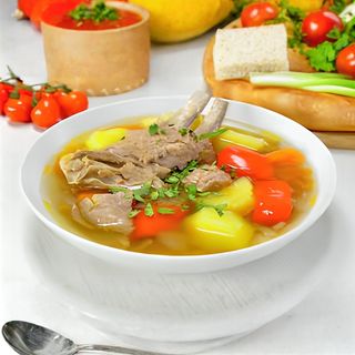 Шорпа из баранины